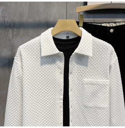 Versatile Men’s Button-Up Overshirt – Perfect for Any Occasion