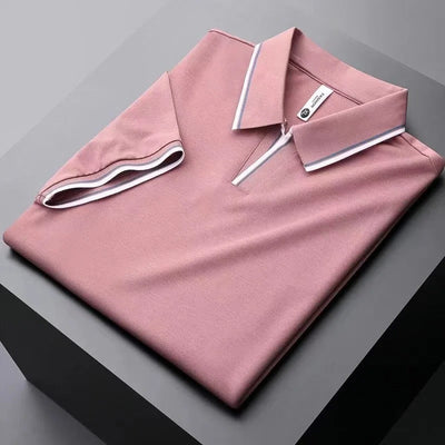 Elegant Men's Slim Fit Polo T-Shirt