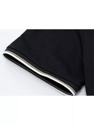 Elegant Men's Slim Fit Polo T-Shirt