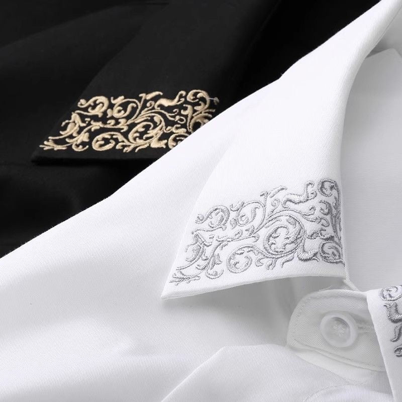 Midnight Gold Statement Shirt