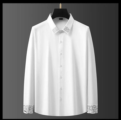Midnight Gold Statement Shirt