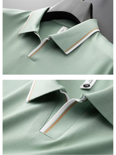 Elegant Men's Slim Fit Polo T-Shirt