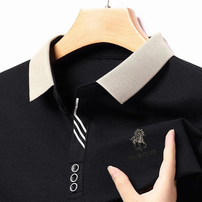 Chic Cavalier Emblem Polo T-Shirts