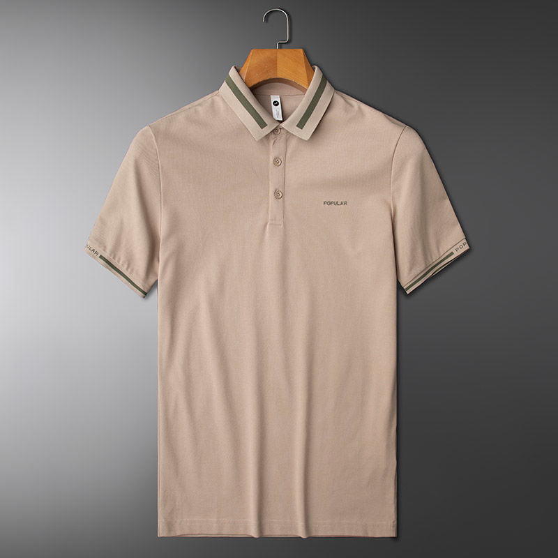 Elite Prestige Dual-Stripe Polo T-Shirt