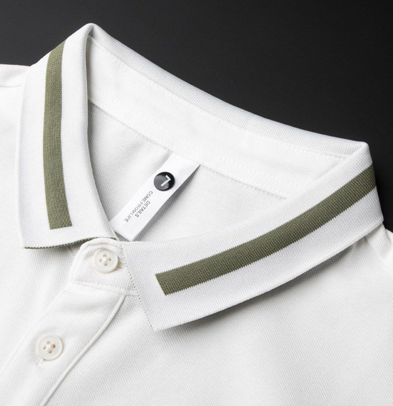 Elite Prestige Dual-Stripe Polo T-Shirt