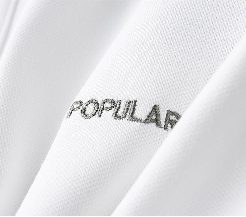 Vintage Dual-Stripe Polo T-Shirt