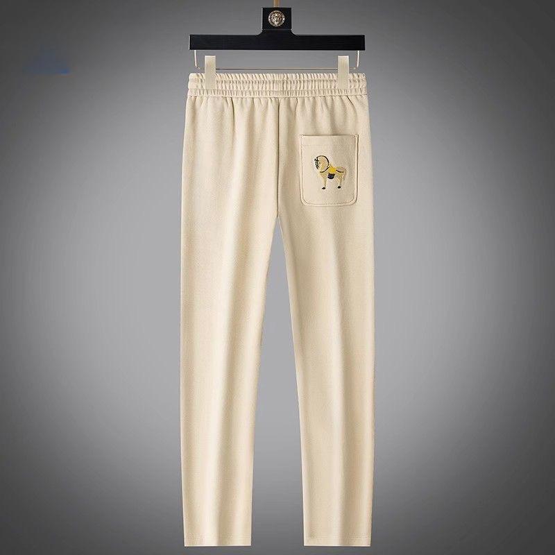Horse Motif Edition Classic Embroidered Joggers
