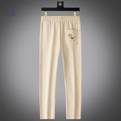 Horse Motif Edition Classic Embroidered Joggers