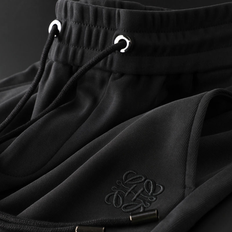 Urban Luxe Olive Joggers with Signature Stitch Detail