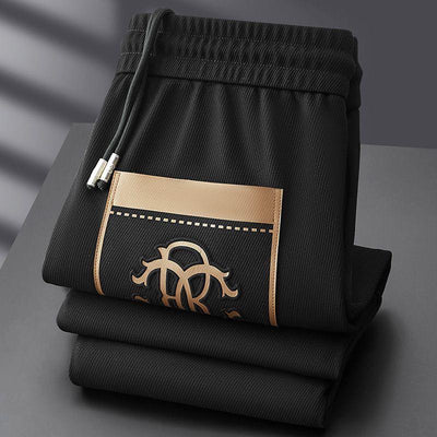 Elite Joggers with Signature Beige Trim