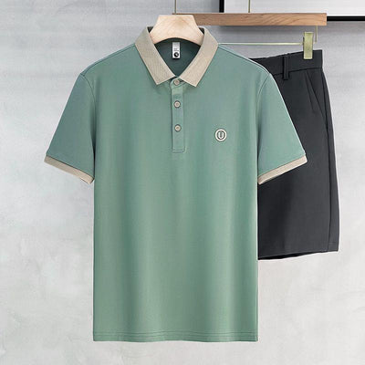 Premium Polo T-Shirt for Men With Stylish Short Sleeve And Contrast Collar