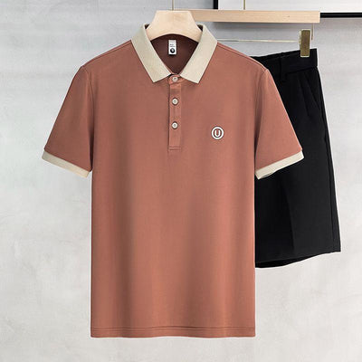 Premium Polo T-Shirt for Men With Stylish Short Sleeve And Contrast Collar