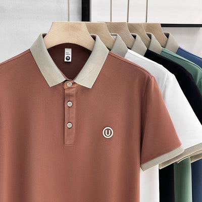Premium Polo T-Shirt for Men With Stylish Short Sleeve And Contrast Collar