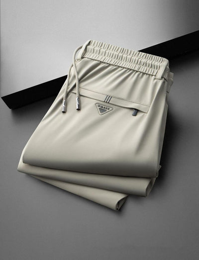 Sleek Techwear-Inspired Stretch Pants for Men
