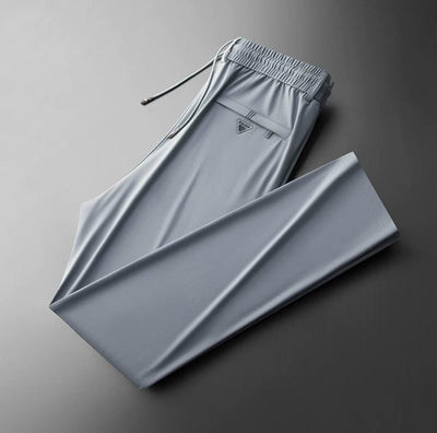 Sleek Techwear-Inspired Stretch Pants for Men