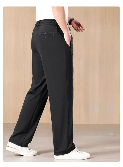 Sleek Techwear-Inspired Stretch Pants for Men