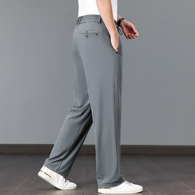 Sleek Techwear-Inspired Stretch Pants for Men