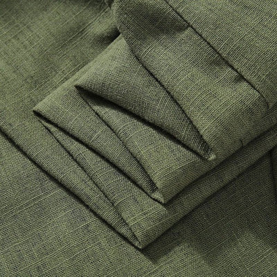 Men's Linen-Blend Jogger Pants