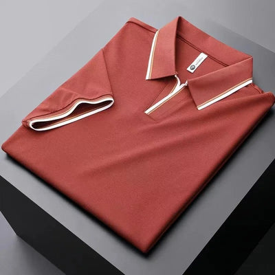 Elegant Men's Slim Fit Polo T-Shirt