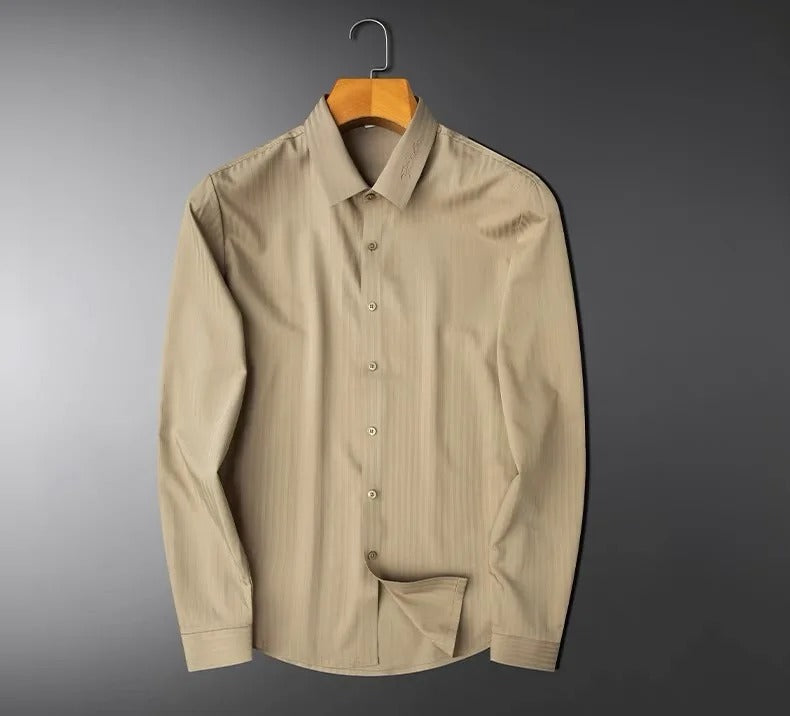 Classic Oxford Casual Striped Shirt