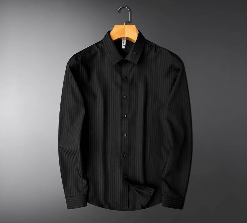 Classic Oxford Casual Striped Shirt