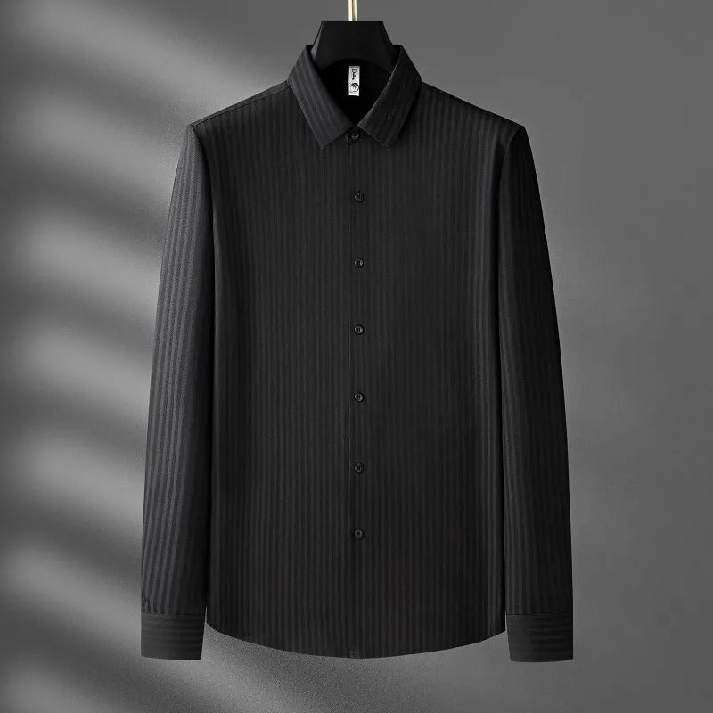 Classic Oxford Casual Striped Shirt