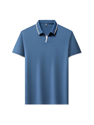 Elegant Men's Slim Fit Polo T-Shirt